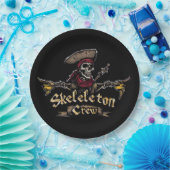 スケルトンクルー ペーパープレート (パーティー)