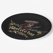 スケルトンクルー ペーパープレート (アングル)