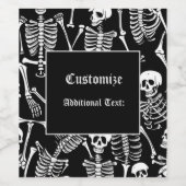 スケルトンクルー ワインラベル (シングルラベル)