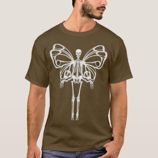 スケルトングランジエステティックフェアリー暗いゴシックホラーF Tシャツ