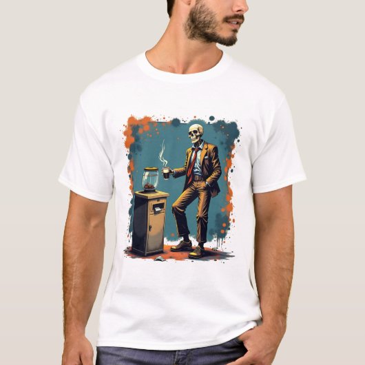 スケルトングランジオフィス Tシャツ (正面)