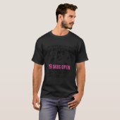 スケルトンコーヒー愛好家おもしろい皮肉なユーモア心 Tシャツ (正面フル)