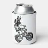 スケルトンサイクリングスケルトン遊バイク 缶クーラー (缶正面)