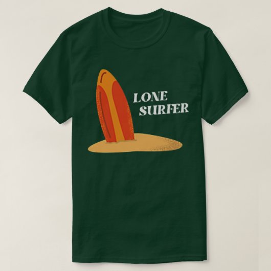 スケルトンサーファーステイチル Tシャツ (デザイン正面)