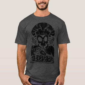 スケルトンシェフパイナップルピザパイナップルピザ値リスト Tシャツ