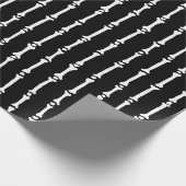 スケルトンジェイルボーンラッピング紙 ラッピングペーパー (角)