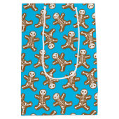 スケルトンジンジャーブレッドマン ミディアムペーパーバッグ (裏面)