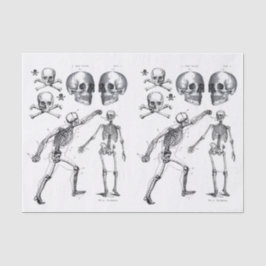 スケルトンスカルスカルnボーンデコップコラージュTi 薄葉紙