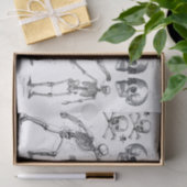 スケルトンスカルスカルnボーンデコップコラージュTi 薄葉紙 (ギフト)