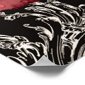 スケルトンスカルムーヴダスティーバラ結婚ズウェルカムポー ポスター (角)