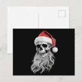 スケルトンスカル クリスマス スケアリーサンタ ヒゲ Xmas (正面/裏面)