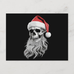 スケルトンスカル クリスマス スケアリーサンタ ヒゲ Xmas