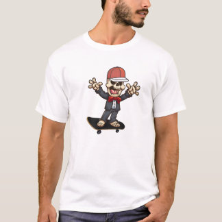 スケルトンスケーター Tシャツ