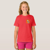 スケルトンスケートボード Tシャツ (正面フル)