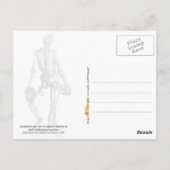 スケルトンスタンドオンスカル ポストカード (裏面)