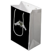 スケルトンスパイダーハート ミディアムペーパーバッグ (正面アングル)