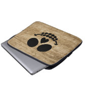 スケルトンスマイル。 ラップトップスリーブ (正面下部)