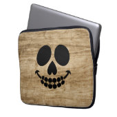 スケルトンスマイル。 ラップトップスリーブ (正面左)