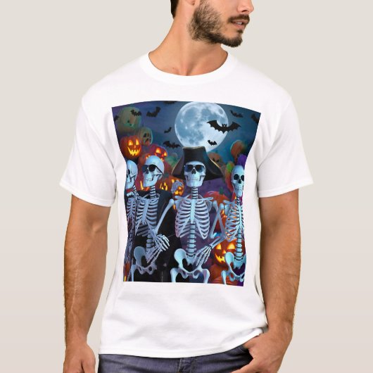 スケルトンダンスオフハロウィーン Tシャツ (正面)