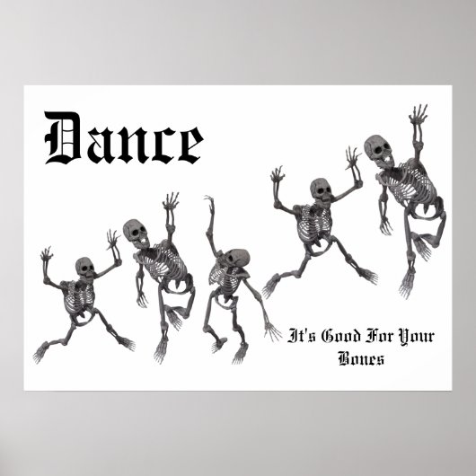 スケルトンダンス ポスター (正面)