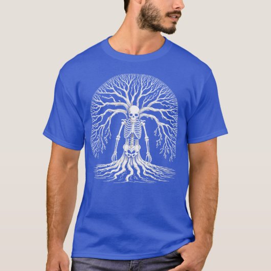 スケルトンツリー Tシャツ (正面)