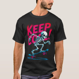 スケルトントランプ – ゴシックトランプのポーカーデッキ Tシャツ