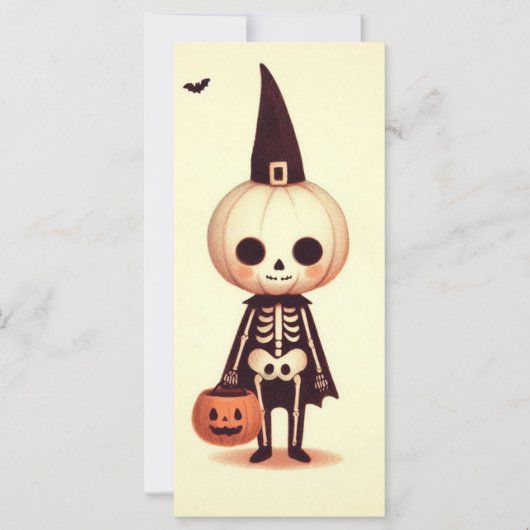 スケルトントリックまたはトレーターハロウィーン (正面)