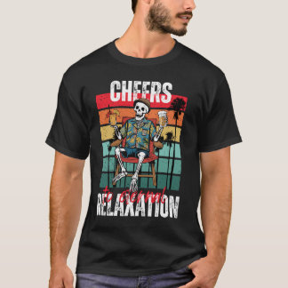 スケルトントロピカルビーブスサマーTシャツ Tシャツ