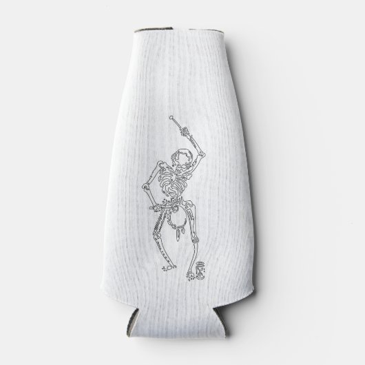 スケルトンドラマー ボトルクーラー (正面)