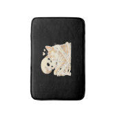 スケルトンハギングキャットハロウィーン猫好きキャットママD バスマット (正面縦)