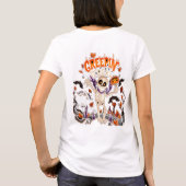 スケルトンハロウィン Tシャツ (裏面)