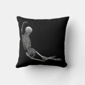 スケルトンハロウィーンの装飾 クッション (裏面)