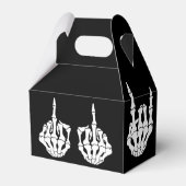 スケルトンハロウィーン誕生日 フェイバーボックス (裏面サイド)