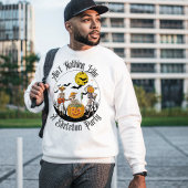 スケルトンハローウィンパーティスウェットシャツ スウェットシャツ