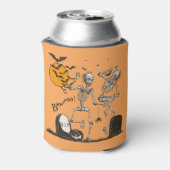 スケルトンハローウィンパーティ 缶クーラー (缶裏面)