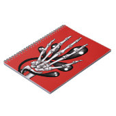 スケルトンハンドと幽霊 ノートブック (左側)