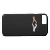 スケルトンハンドのハート表示の基本 Case-Mate iPhoneケース (裏面(横))