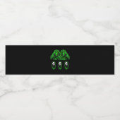 スケルトンハンドクラシックデザイン ペットボトルラベル (シングルラベル)