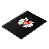 スケルトンハンドクラシックハート ノートブック (左側)