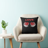 スケルトンハンドハートおもしろいデザイン クッション (椅子)