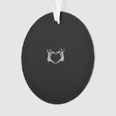 スケルトンハンドハートグラフィック オーナメント (正面)