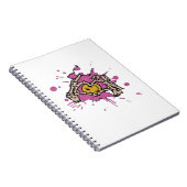 スケルトンハンドハート表示クラシック ノートブック (右側)