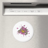 スケルトンハンドハート表示クラシック マグネット (インサイチュ (食洗機))