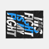 スケルトンハンドピースラブクロックスファミリークリスマスパジャマ フリースブランケット (正面(横))