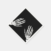 スケルトンハンドボーン スタンダードカクテルナプキン (角)