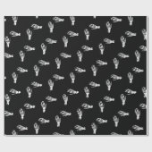 スケルトンハンドボーン ラッピングペーパー (フラット)