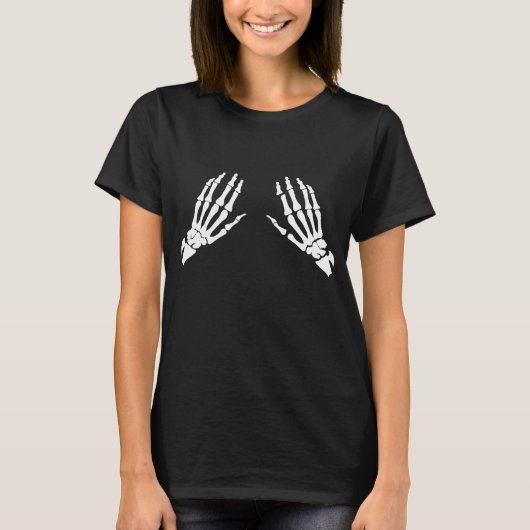 スケルトンハンドボーン Tシャツ (正面)