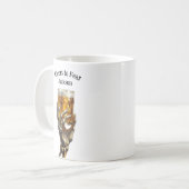 スケルトンハンド持ち上げビールガラスハロウィーン コーヒーマグカップ (正面左)