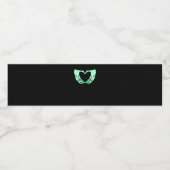 スケルトンハンド、ハート、X線ハロウィーンの衣装 ペットボトルラベル (シングルラベル)