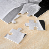 スケルトンハンドX線写真ヒト解剖学的写真 ジグソーパズル (側面)